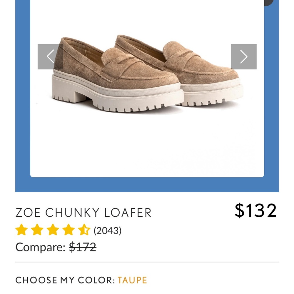 Portland Leather Goods/Patina Zoe Chunky Loafer